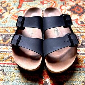 Birkenstock Black Papadillo Arizona size 40.